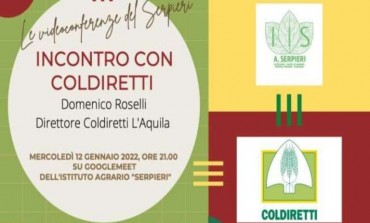 Google Meet, Coldiretti in videoconferenza con l'Istituto Tecnico e Professionale Agrario "A. Serpieri"