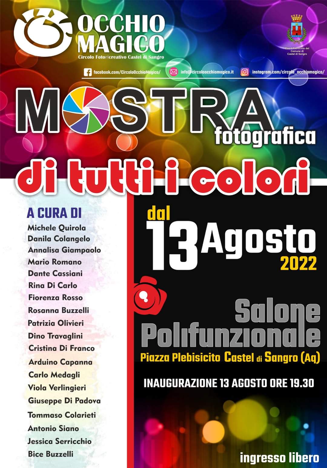 mostra di tutti i colori