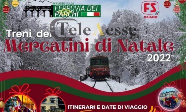 Mercatini di Natale 2022, la Transiberiana a Castel di Sangro e Roccaraso con la "Centoporte"