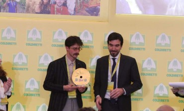Carmine Mosesso premiato per la categoria "Custodi d'Italia" dalla Coldiretti Giovani Impresa