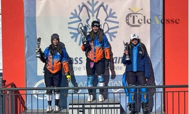 Semire Dauti vince il SuperG del trofeo "Cantine Spinelli" sulle piste dell'Aremogna