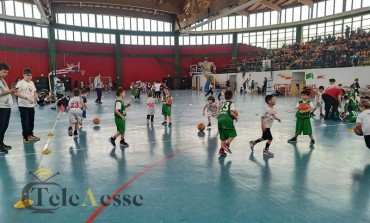 Cento bambini si sfidano a Basket, Castel di Sangro vola a canestro