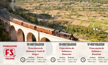 Arriva il Treno a Vapore a Castel di Sangro e Roccaraso, uno dei viaggi ferroviari più attesi