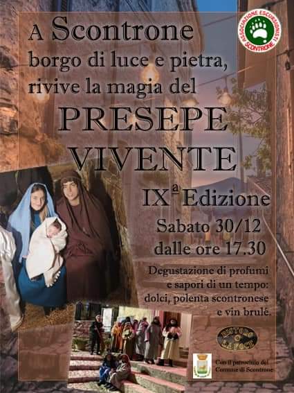 presepe vivente Scontrone