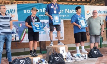 Valerio Di Vitto Vice Campione Italiano Juniores di Pesca a Mosca a Trento