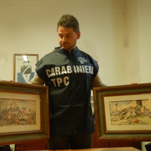 dipinti di Vittorio Giunti trafugati