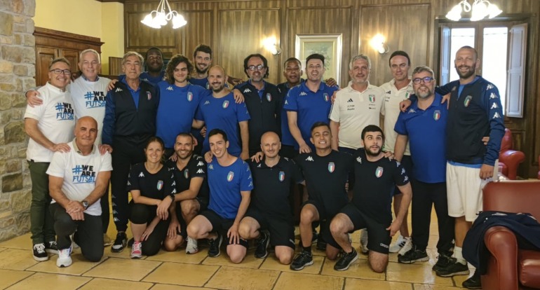 Mondiali di Calcio B1 non vedenti: raduno degli azzurri a Roccaraso