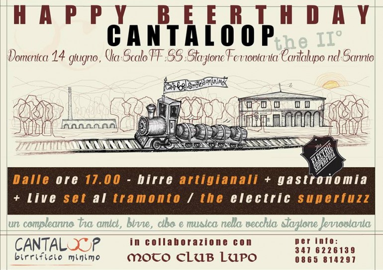 Happy Beerthday Cantaloop e via ai festeggiamenti