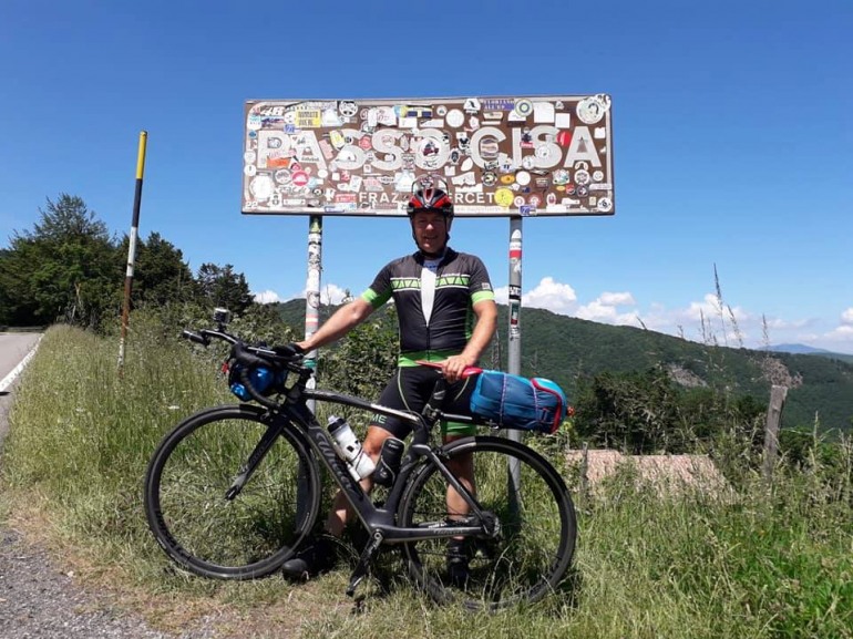1200 chilometri in bici per tornare da Torino in Abruzzo, ecco la storia di Vincenzo Traglia