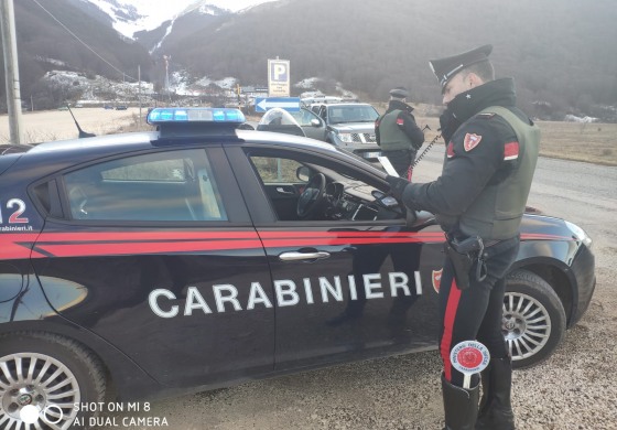 Alto Sangro, controlli a 360 gradi dei Carabinieri di Castel di Sangro