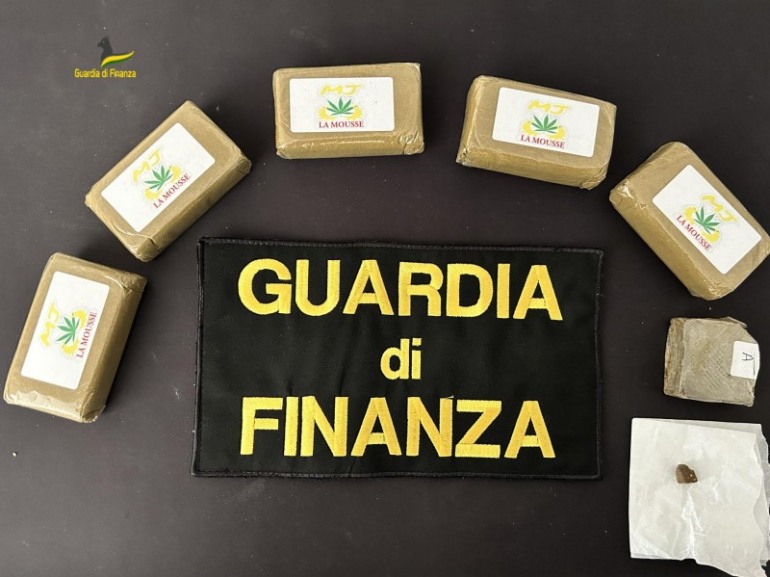 Sulmona: Guardia di Finanza arresta un corriere della droga minorenne