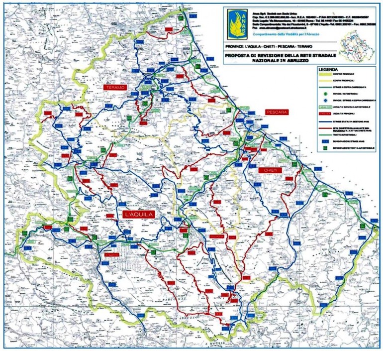 Viabilità: 453 km di strade provinciali tornano allo Stato per la manutenzione