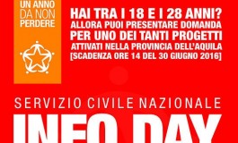 Servizio civile, "info day" a Castel di Sangro