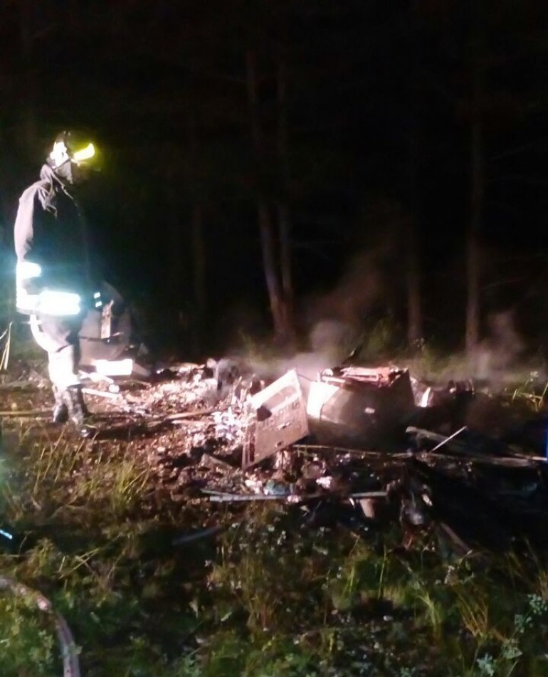 Rivisondoli, si incendia una roulotte: dentro c’erano tre bombole di gas