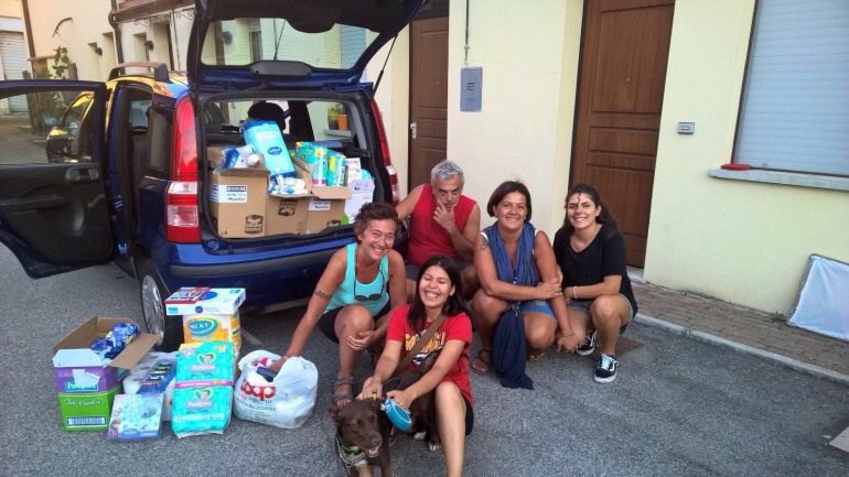 La solidarietà castellana arriva a Verona grazie al gruppo Scout