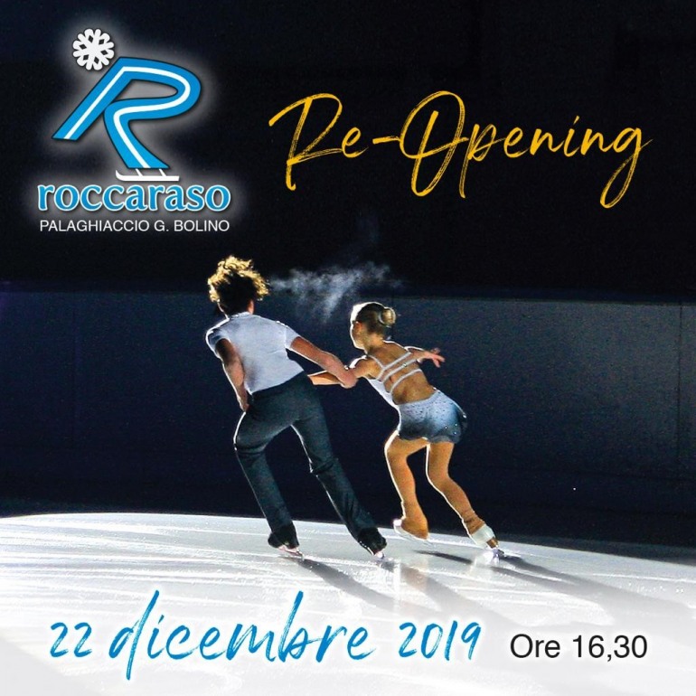 Restyling palaghiaccio ‘Bolino’ a Roccaraso, domani l’inaugurazione. Di Donato: “Stagione invernale ricca di eventi”