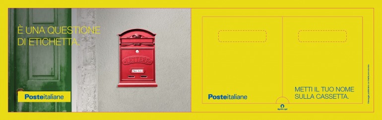 “Etichetta la cassetta” di Poste Italiane per migliorare il servizio di consegna lettere