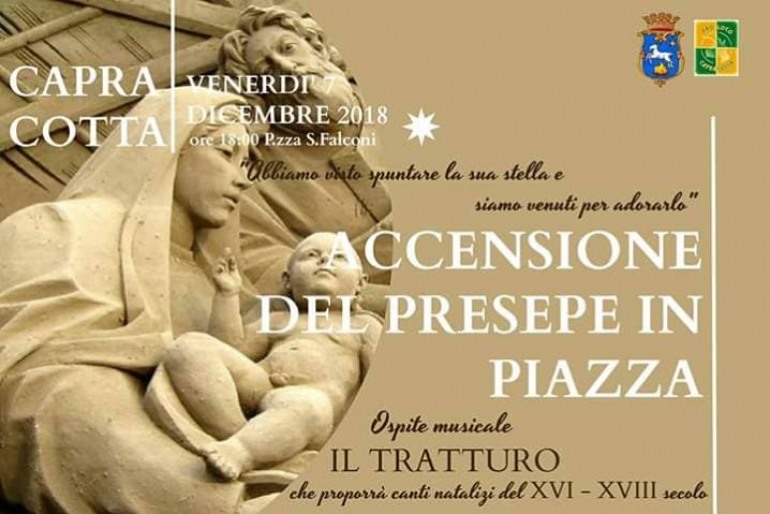 Capracotta, accensione del presepe in piazza Falconi: venerdì 7 dicembre