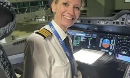 Deborah Rossi accende le luci della pista di decollo, prima comandante della ITA Airways