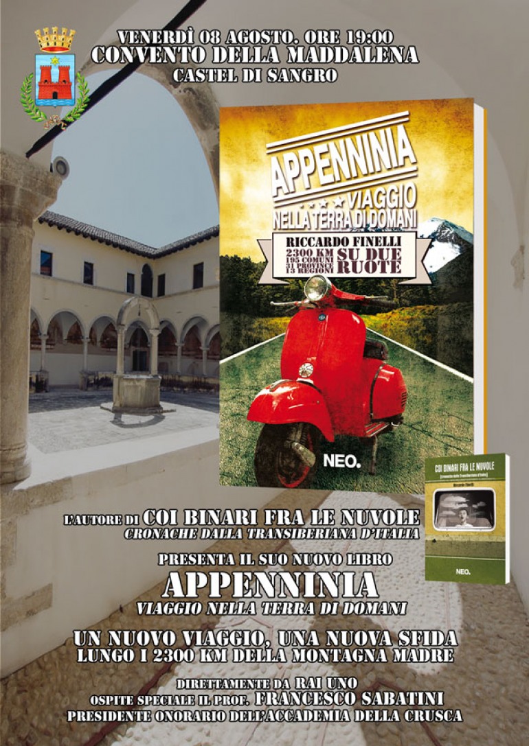 “Appenninia”, il viaggio nella terra di domani. Riccardo Finelli presenta l’opera a Castel di Sangro
