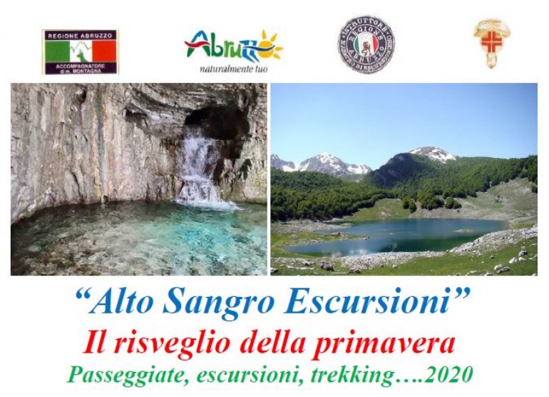 ‘Alto Sangro Escursioni’, ecco il cartellone del trekking di primavera: si comincia sabato 9 maggio