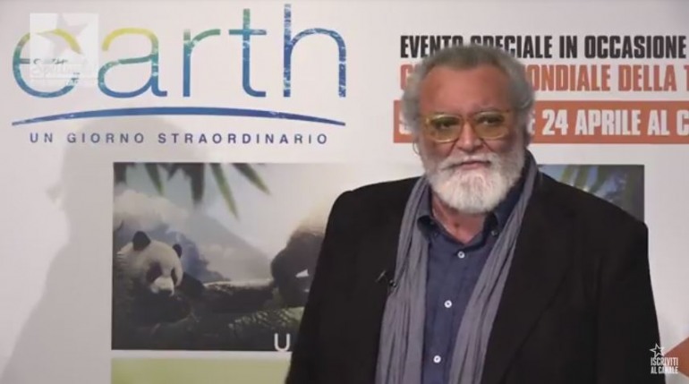 Pescasseroli, proiezione di “Earth – un giorno straordinario” con Diego Abbatantuono