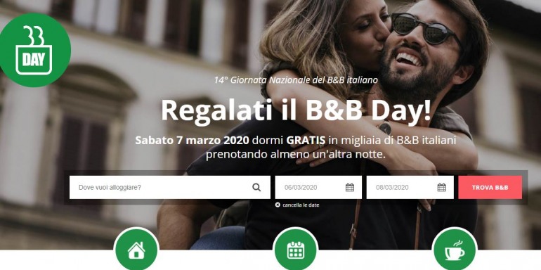 Vacanza gratis con la giornata nazionale del B&B day