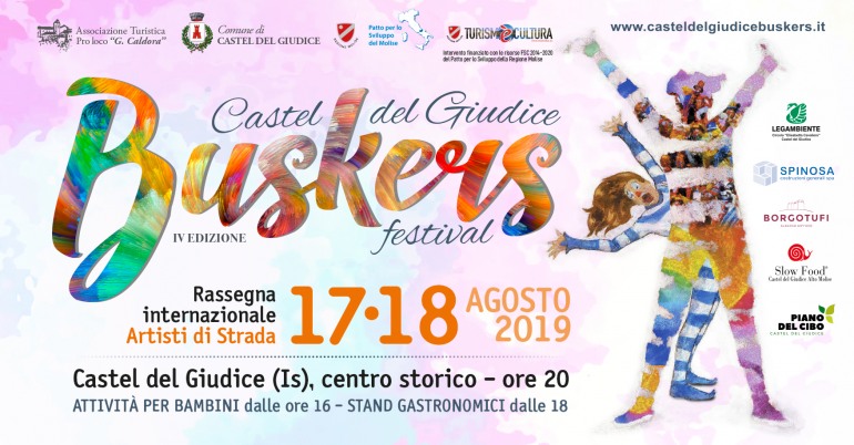 Castel del Giudice ‘Buskers Festival’, ecco il programma della due giorni