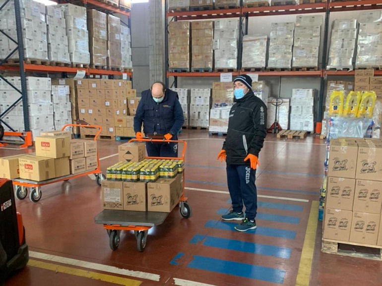 Abruzzo, la carità non va in quarantena: banco alimentare operativo in sicurezza per 30 mila bisognosi