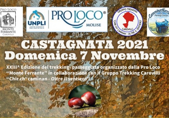 Castagnata 2021 a Carovilli, trekking al Bivacco CAI con il regista Pierluigi Giorgio
