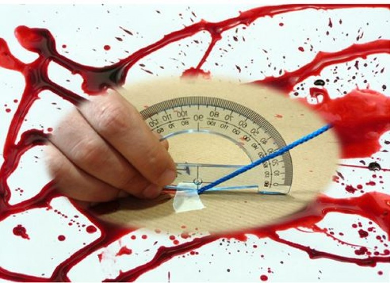 La scena del crimine: studio delle tracce di sangue – Bloodstain Pattern Analysis