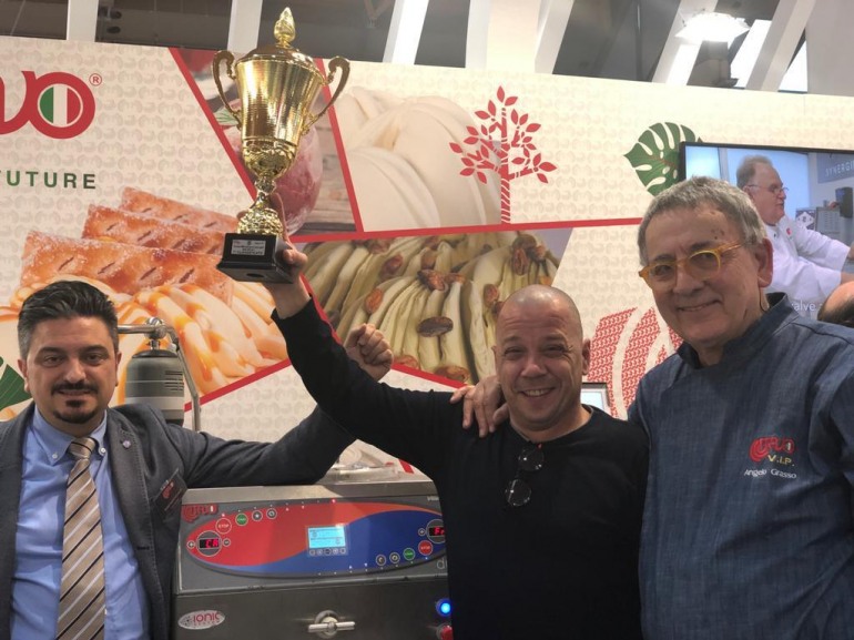 Pescara, Pietro D’Agostino inventa il gelato con il mostacciolo di Rivisondoli
