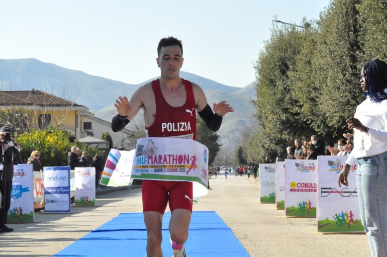 Daniele D’Onofrio conquista la “Mezza Maratona Provincia di Isernia – Città di Venafro”