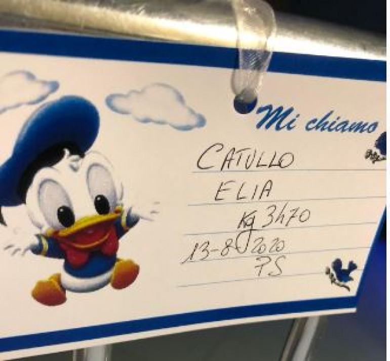 Fiocco azzurro in casa Catullo – D’Amico: è nato Elia
