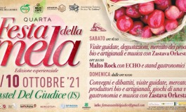 Festa della Mela Castel del Giudice, 4° edizione esperienziale sabato 9 e domenica 10 ottobre