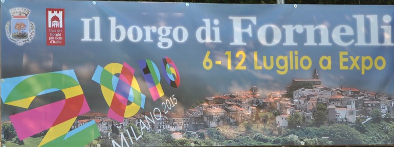 Fornelli protagonosta all’Expo di Milano dal 6 al 12 luglio