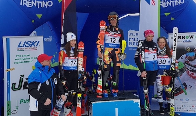 Sci, Francesca Carolli vince l’oro in slalom a Folgaria