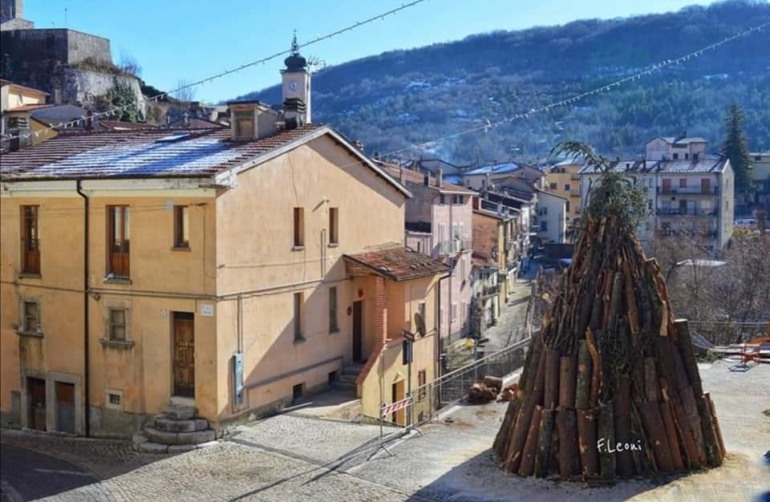 Sant’Antonio Abate, Alfedena accende un fuoco simbolico per il Santo