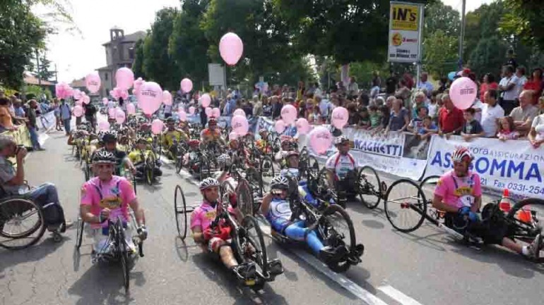 Handbike, il giro passa da Castel di Sangro