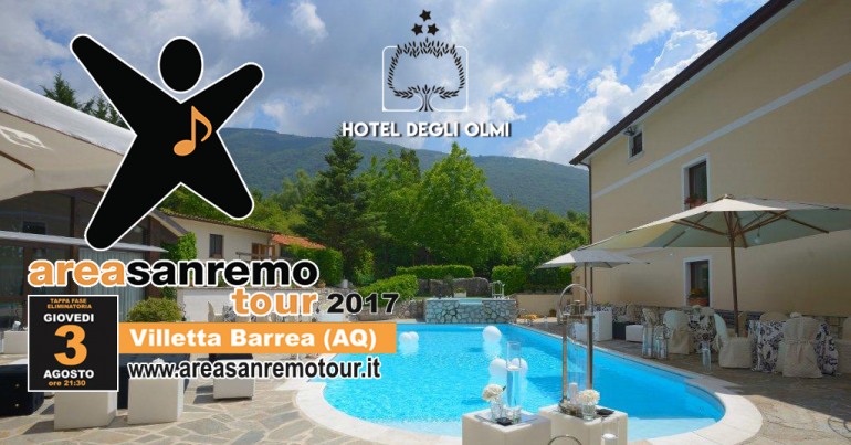 Villetta Barrea – ‘Area Sanremo Tour’, le prime selezioni all’Hotel degli Olmi