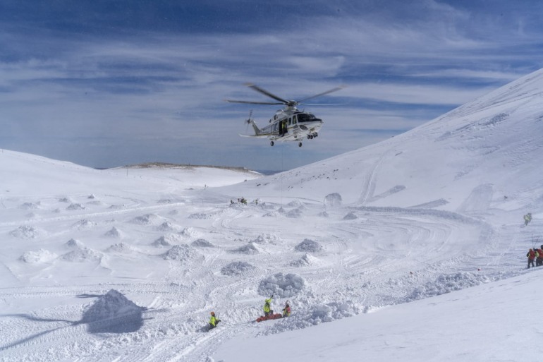 S.A.G.F., concluse  sugli altipiani maggiori d’Abruzzo le esercitazioni dedicate al soccorso organizzato in valanga e ricerca dispersi