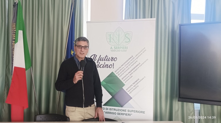 L’I.I.S. “A. SERPIERI” presenta il BIODISTRETTO “Valle Peligna – Sirente Velino” martedì 30 Gennaio