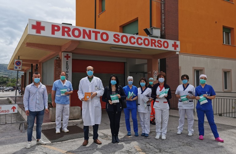 Castel di Sangro, l’Ordine degli infermieri dona mascherine alle strutture sanitarie del territorio