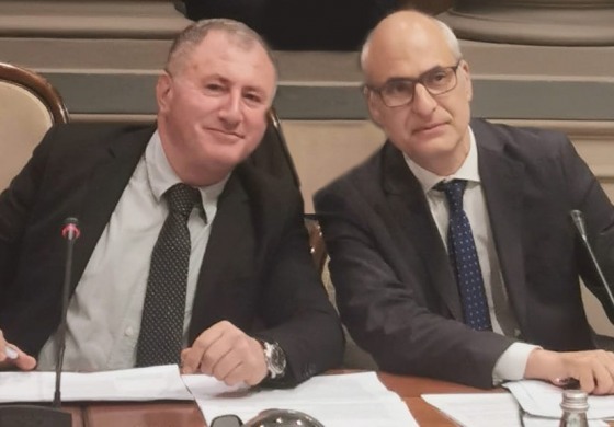 Fabrizio Curcio a Castel di Sangro per i 40 anni dal terremoto. Conferimento della civica onorificenza