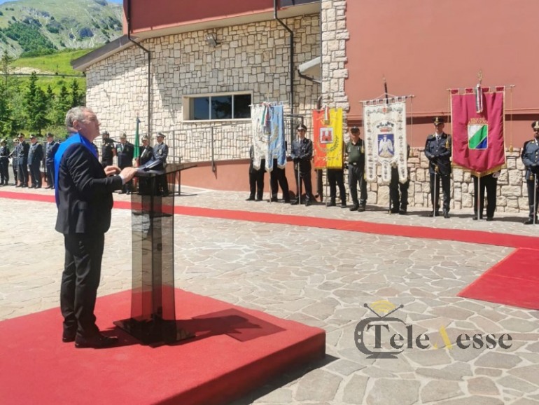 Roccaraso, inaugurato all’Aremogna il Presidio del Soccorso Alpino della Guardia di Finanza