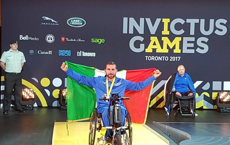 Toronto, Invictus Games: il castellano Di Loreto conquista tre medaglie per l’Italia