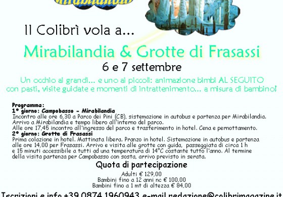 I viaggi proposta del Colibrì. La rubrica dedicata allo sport, ambiente e tempo libero
