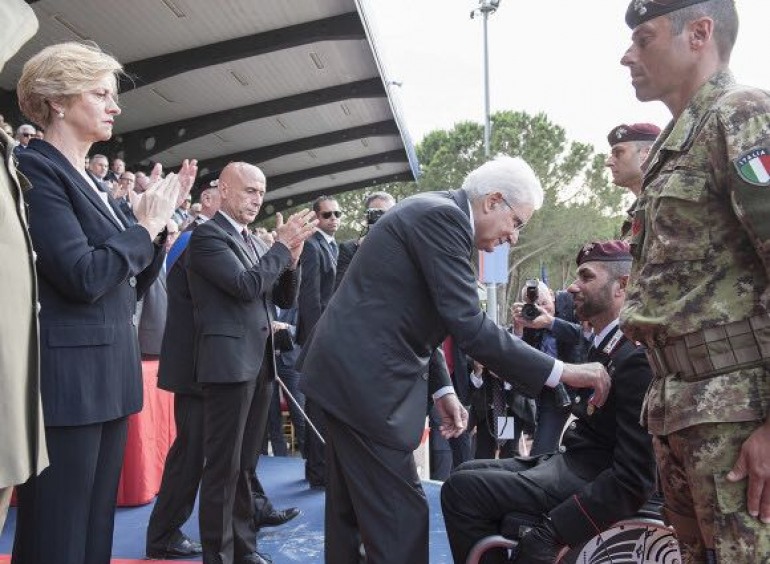 Loreto Di Loreto riceve la medaglia d’oro al valore dell’Arma dei Carabinieri