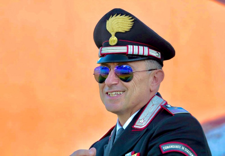Auguri al luogotenente Antonio Gasbarro, taglia il traguardo dei cinquanta!