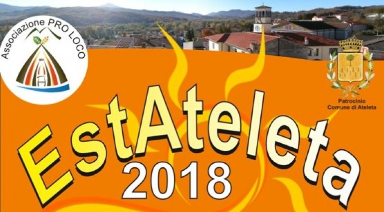 Arriva ‘EstAteleta 2018’,  il calendario degli eventi di luglio – agosto